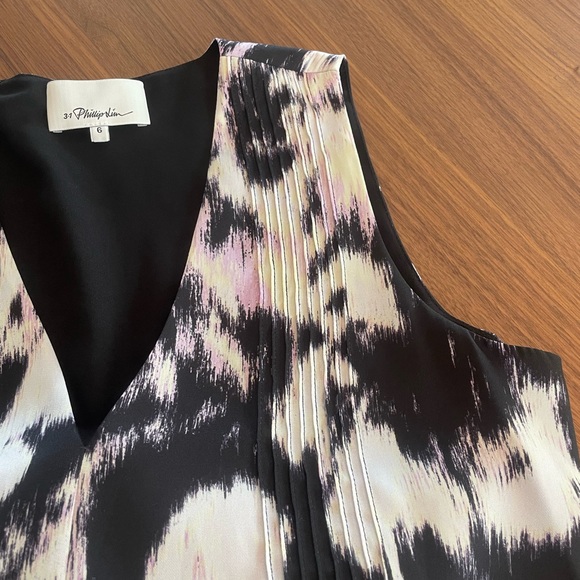 3.1 Philip Lim Abstract flounce dress | sz 6 - Picture 7 of 7